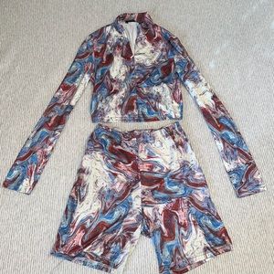 Two Piece Marble Set